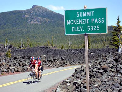 This postcard image of McKenzie Pass dates from the 1960s.