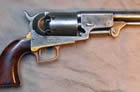 .44-caliber Colt Dragoon revolver, designed in 1848.