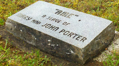 Ame's grave marker in the Odd Fellows Cemetery in Corvallis, Ore. Ame's grave marker in the Odd Fellows Cemetery in Corvallis, Ore.