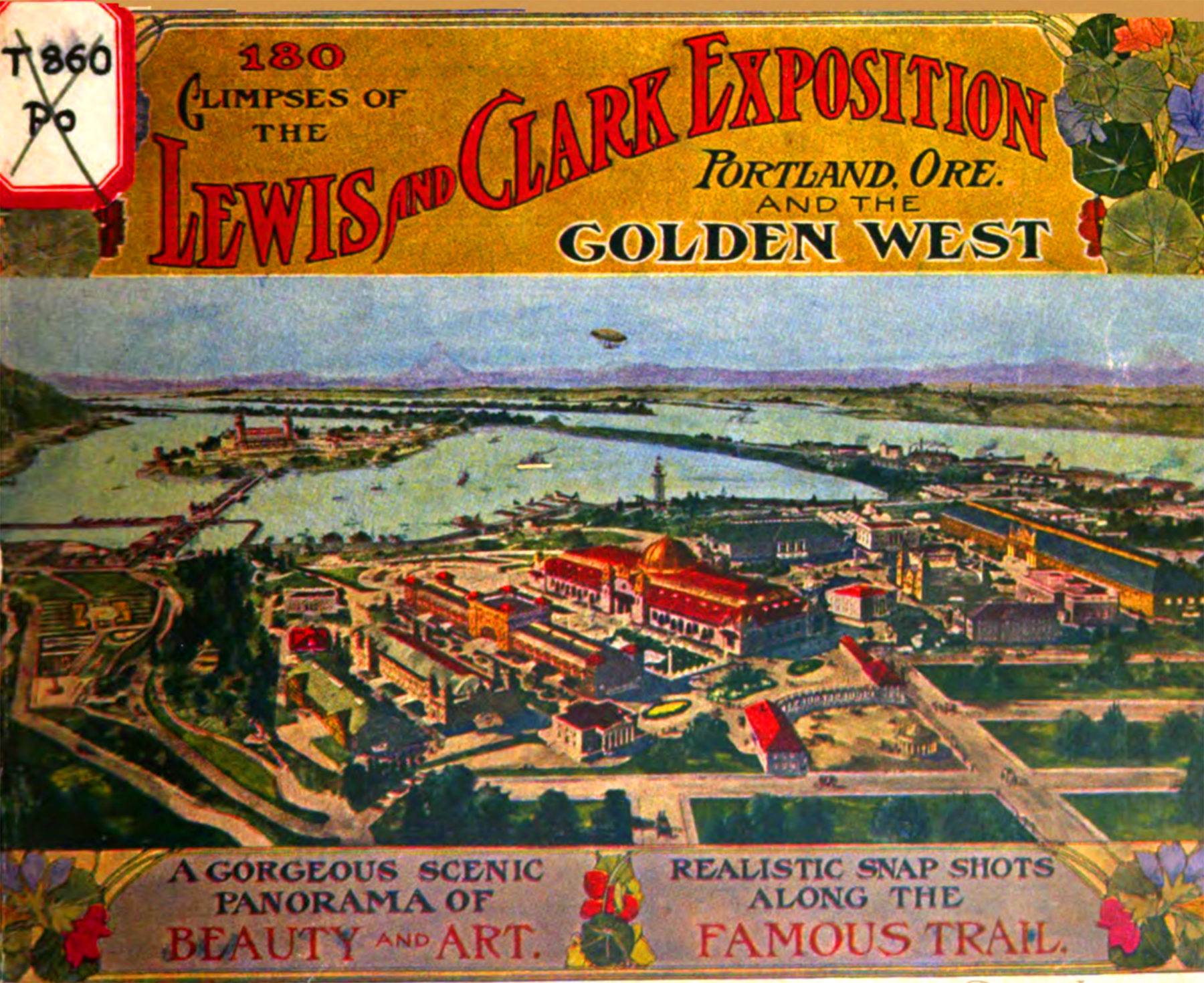 Oregon Guild Lake Photography Photos Souvenir Book of Views of the Lewis /& Clark Centennial Exposition 1905 Portland