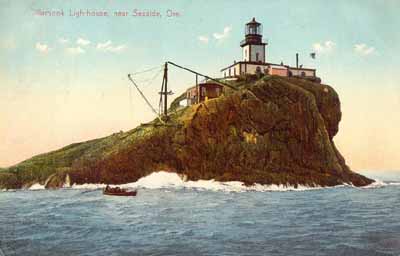 A picture postcard from the 1910s shows "Terrible Tilly" on a calm day.
