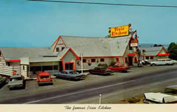 The Pixie Kitchen restaurant as it appeared in the mid-1960s