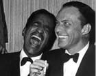 Sammy Davis Jr. laughing it up with lifelong friend Frank Sinatra in Las Vegas. Sammy played Portland venues a lot after the war, before he caught his big break — with a little help from his friend.