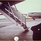 The aft staircase of the Boeing 727 that D.B. Cooper jumped out of — an image from the FBI’s file on the case.